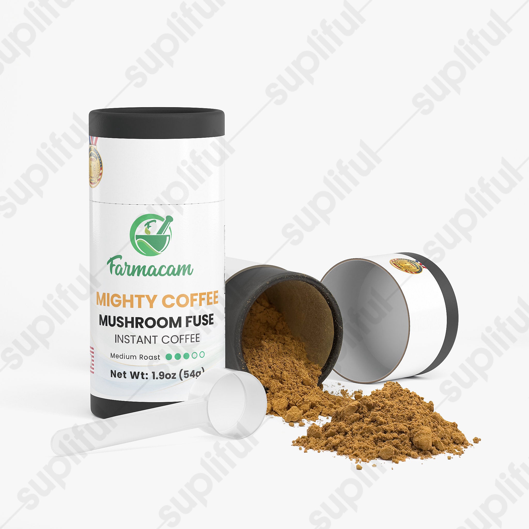 Mushroom Fuse Instant Coffee (Medium Roast) - MIGHTY COFFEE