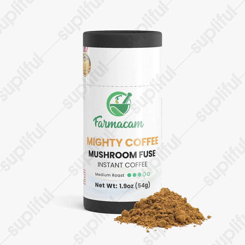 Mushroom Fuse Instant Coffee (Medium Roast) - MIGHTY COFFEE