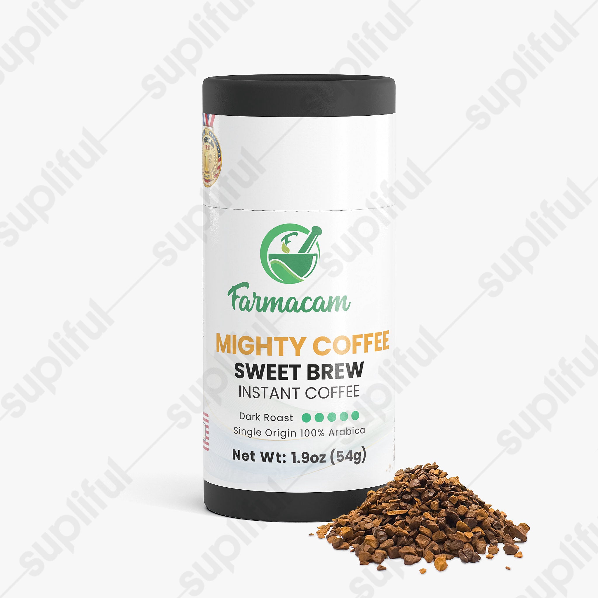 Sweet Brew Instant Coffee (Dark Roast) - MIGHTY COFFEE