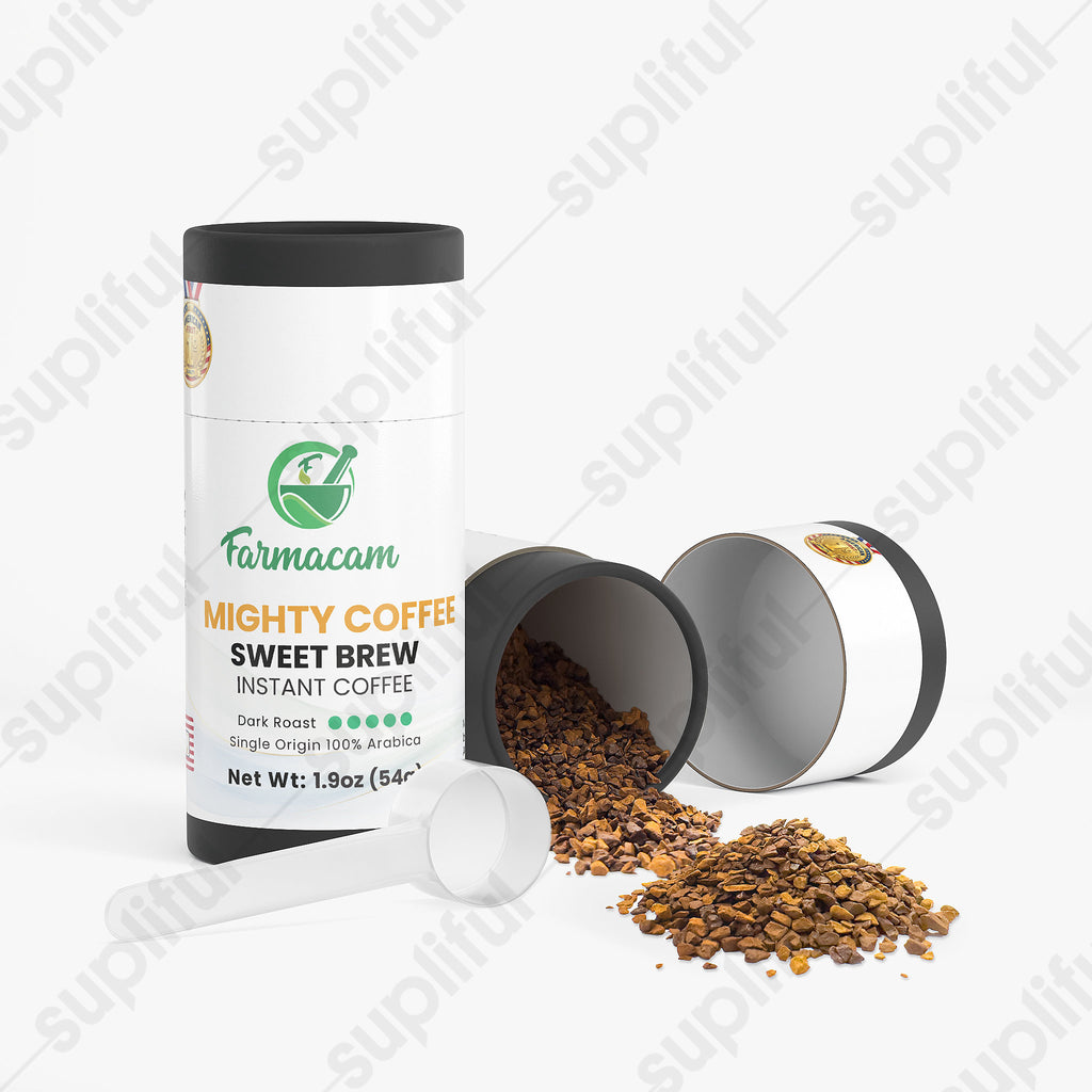Sweet Brew Instant Coffee (Dark Roast) - MIGHTY COFFEE
