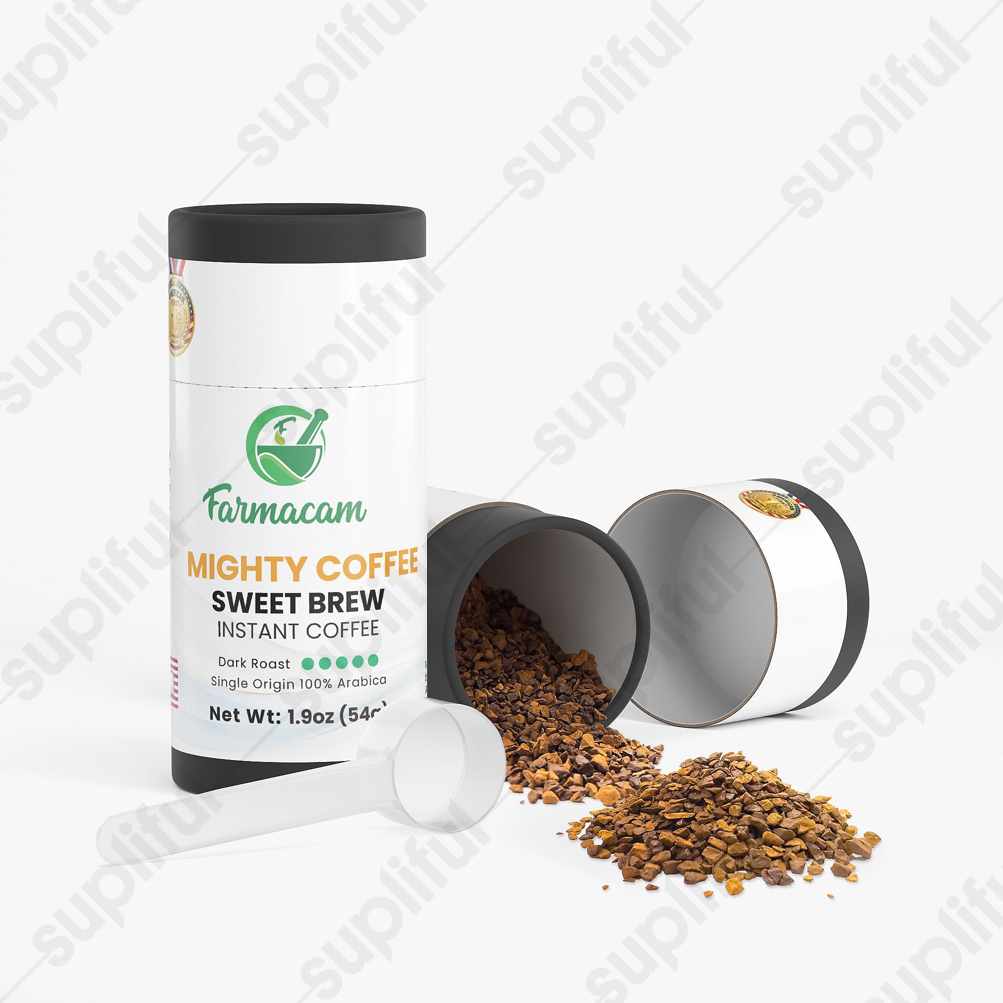 Sweet Brew Instant Coffee (Dark Roast) - MIGHTY COFFEE