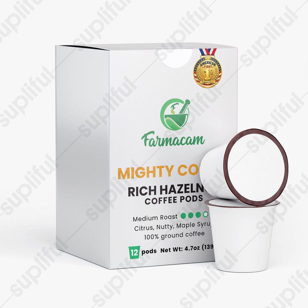 Rich Hazelnut Coffee Pods (Medium Roast) - MIGHTY COFFEE