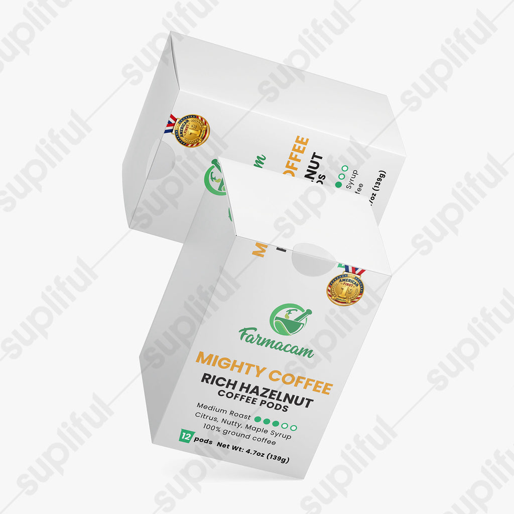 Rich Hazelnut Coffee Pods (Medium Roast) - MIGHTY COFFEE