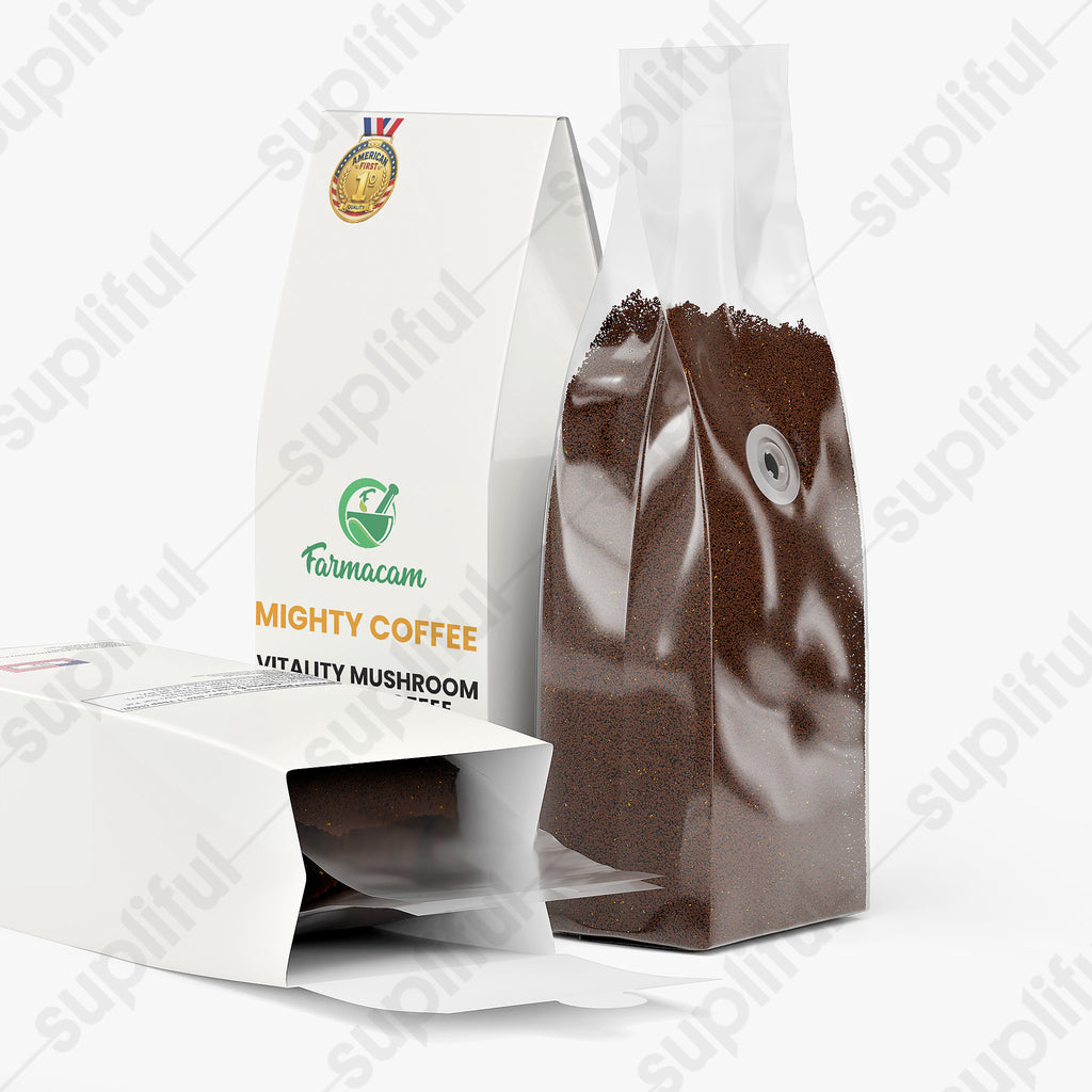 Vitality Mushroom Coffee (Medium Roast) - MIGHTY COFFEE
