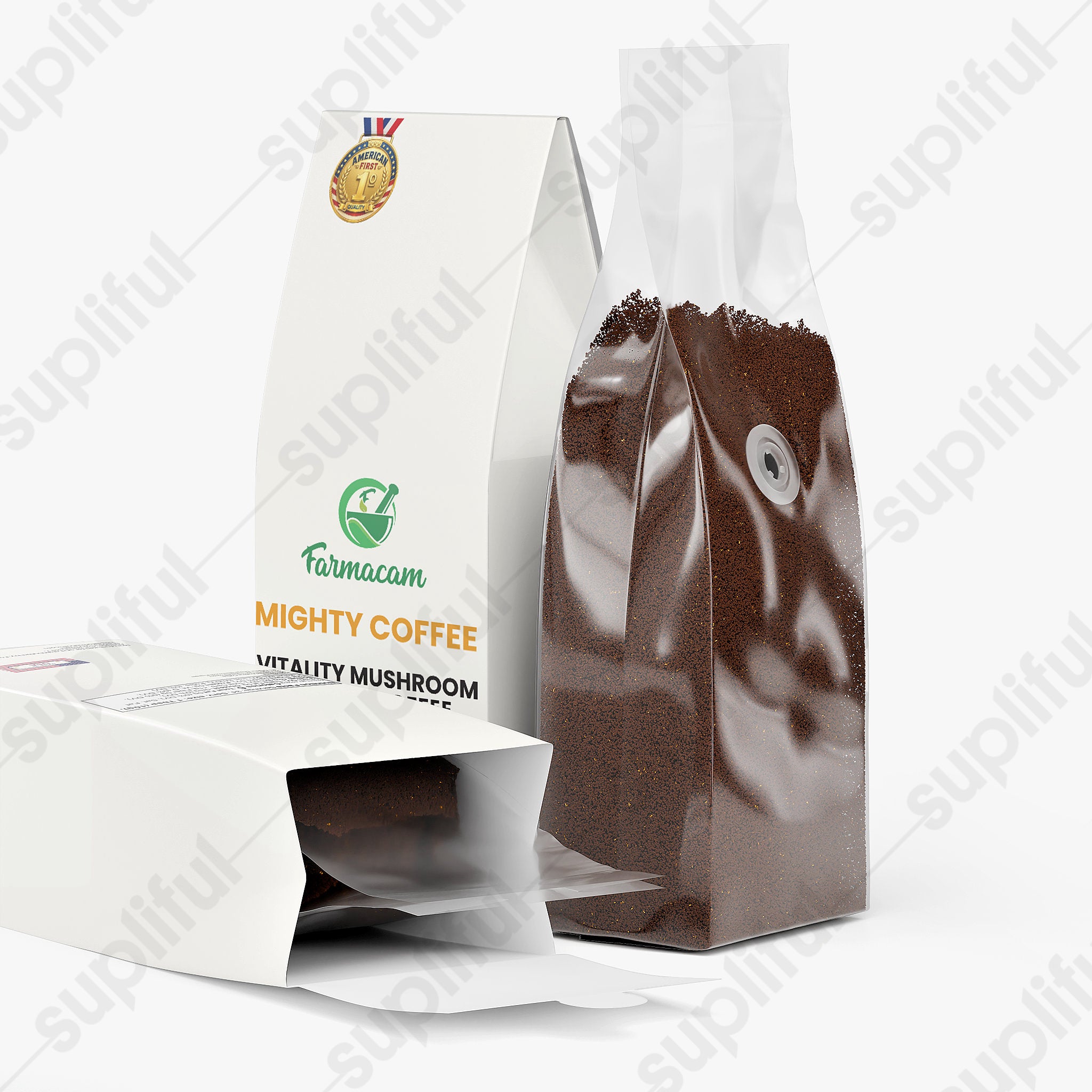 Vitality Mushroom Coffee (Medium Roast) - MIGHTY COFFEE