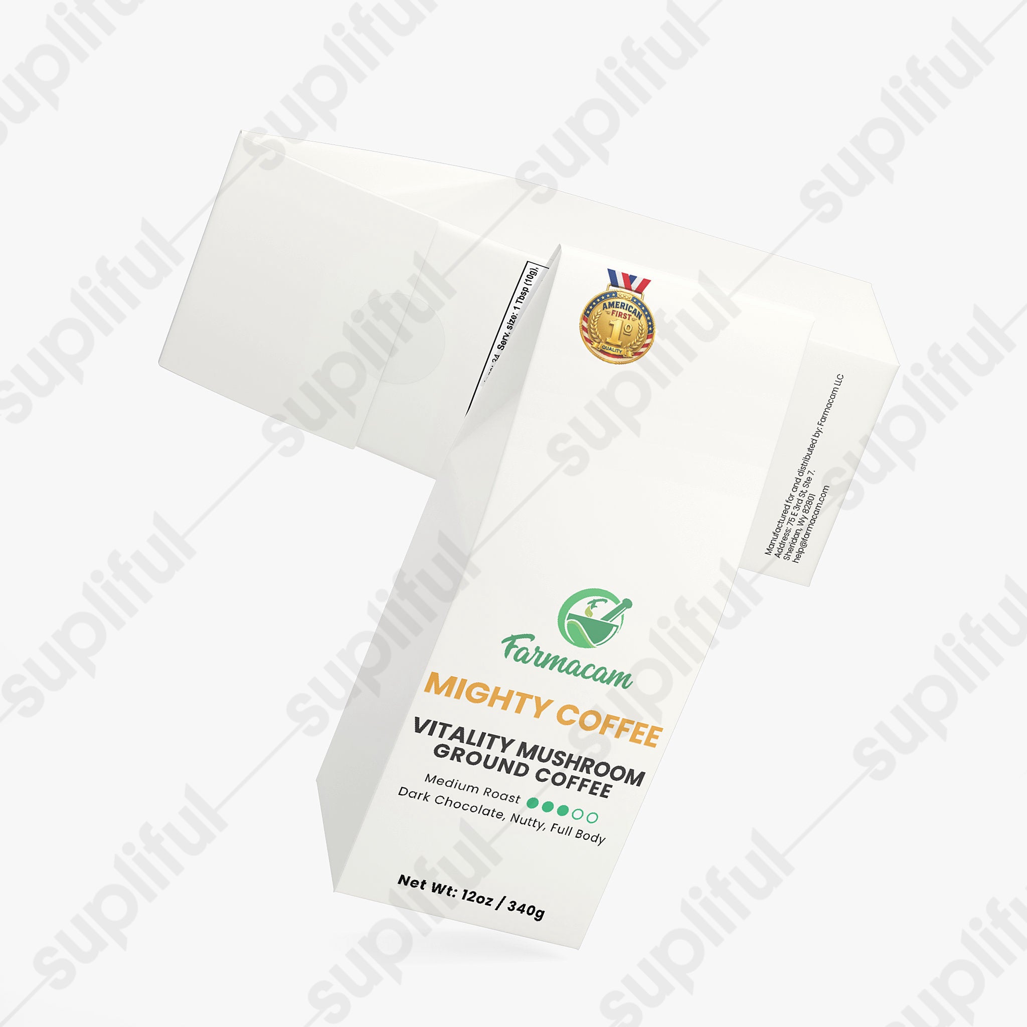 Vitality Mushroom Coffee (Medium Roast) - MIGHTY COFFEE