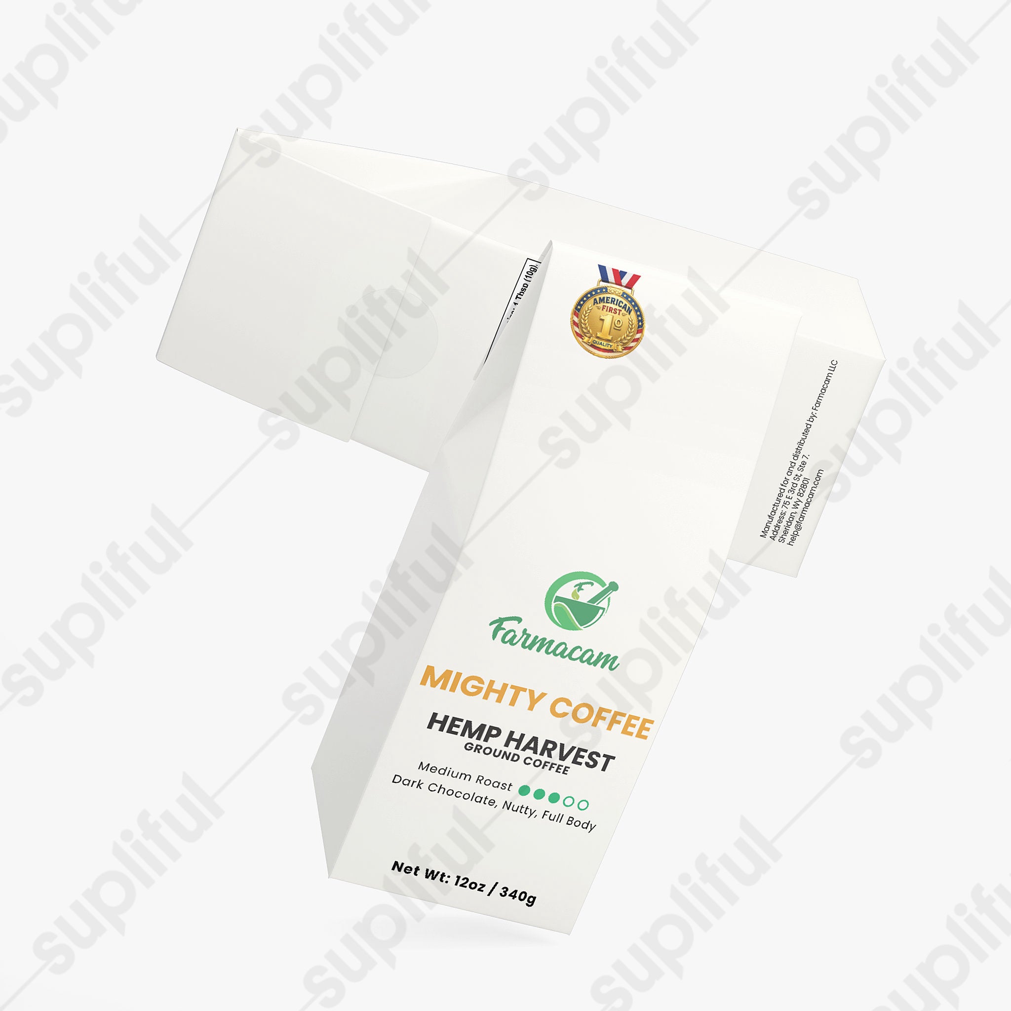 Hemp Harvest Coffee (Medium Roast) - MIGHTY COFFEE