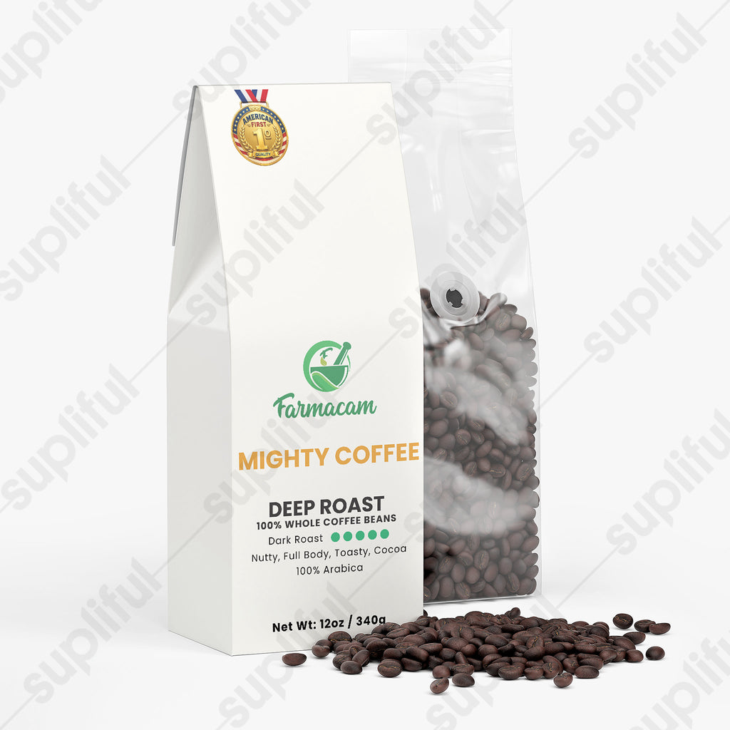 Deep Roast Coffee (Dark Roast) - MIGHTY COFFEE