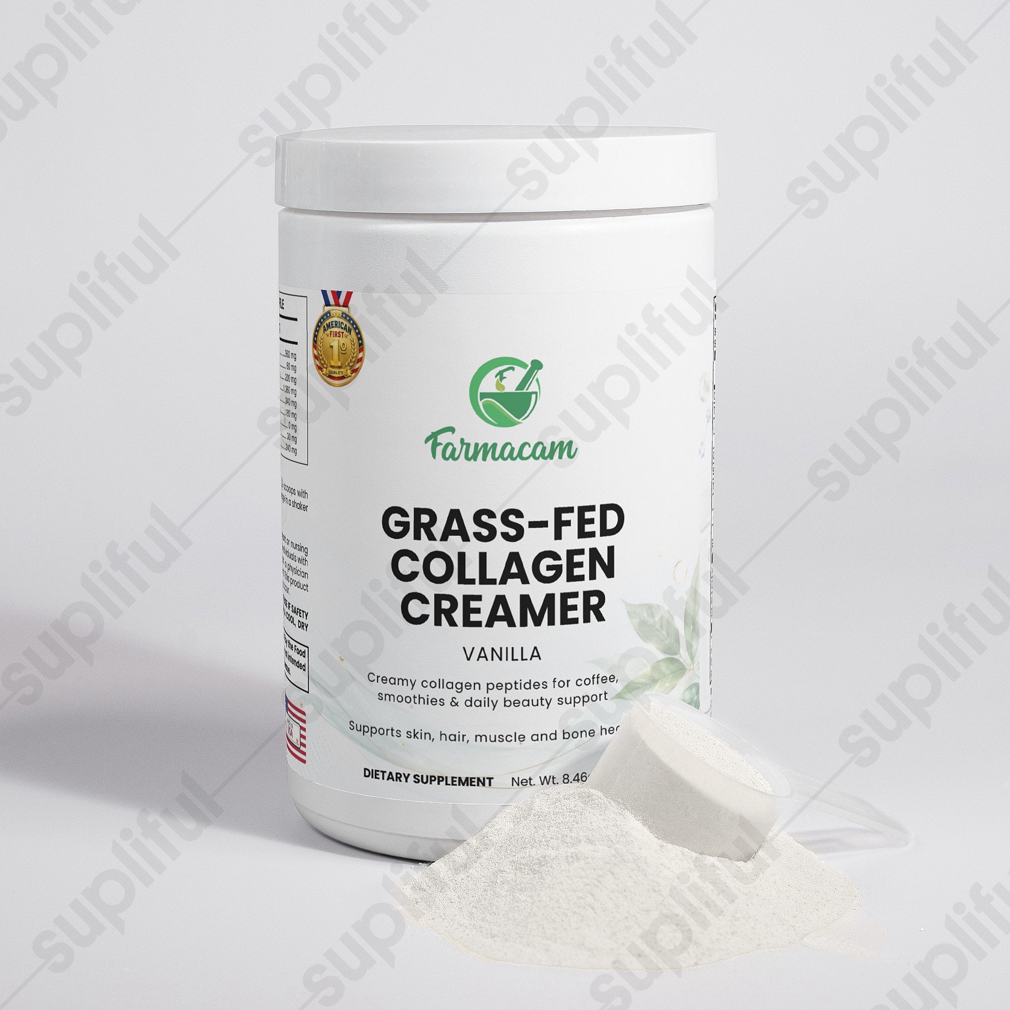 Grass-Fed Collagen Creamer (Vanilla)