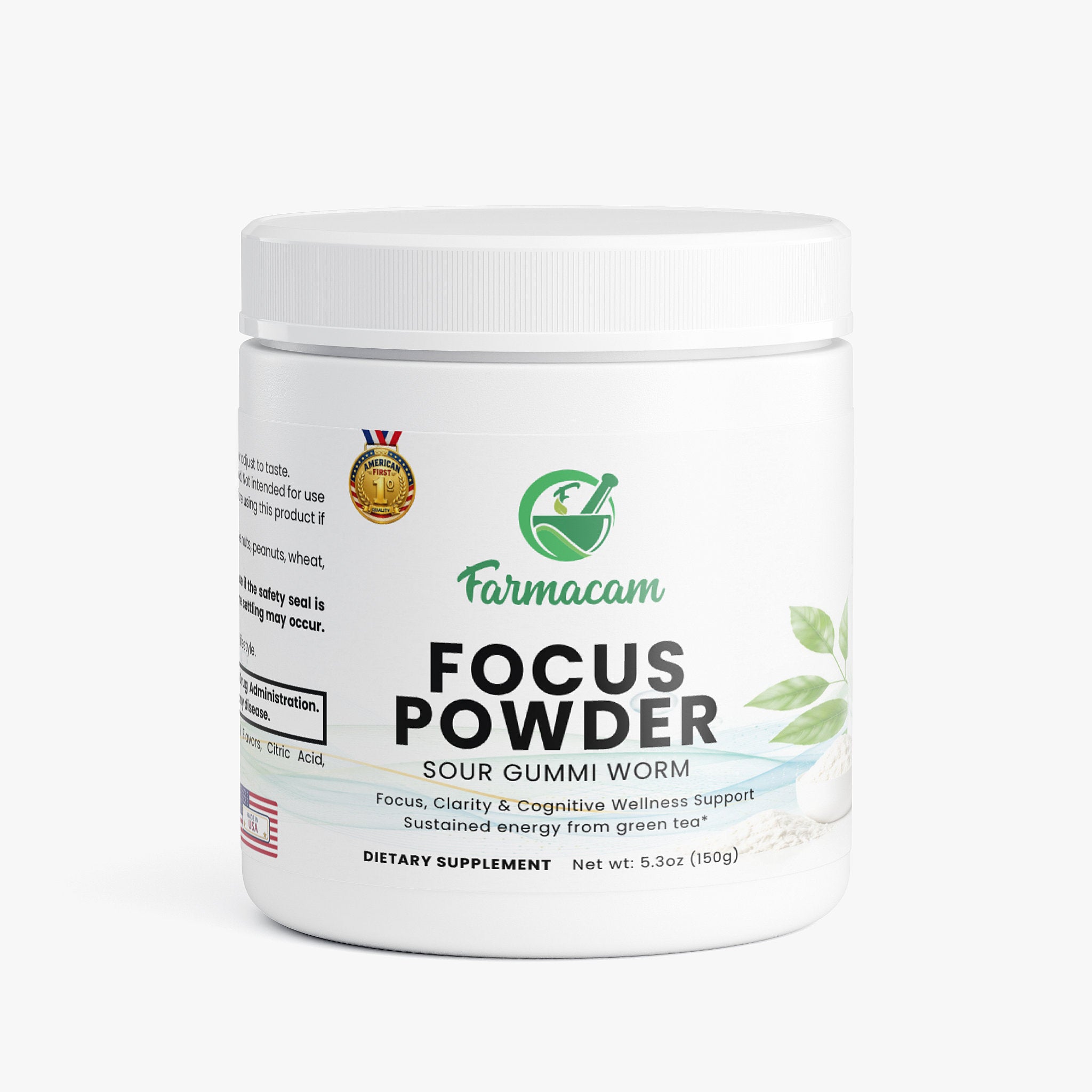 Focus Powder (Sour Gummi Worm)