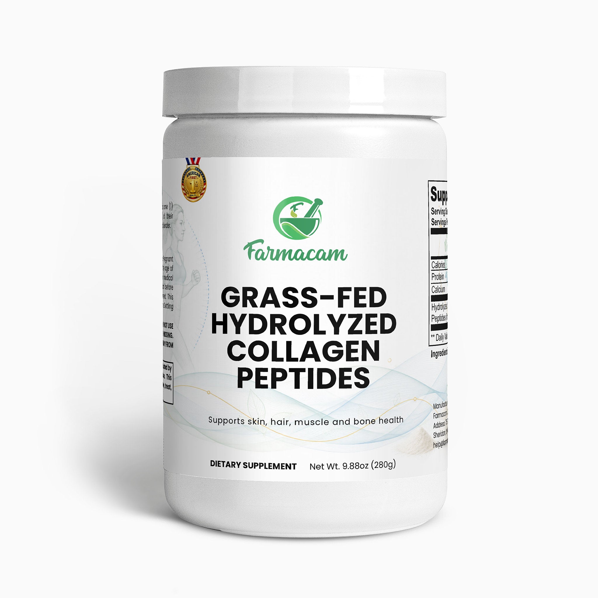 Grass-Fed Hydrolyzed Collagen Peptides
