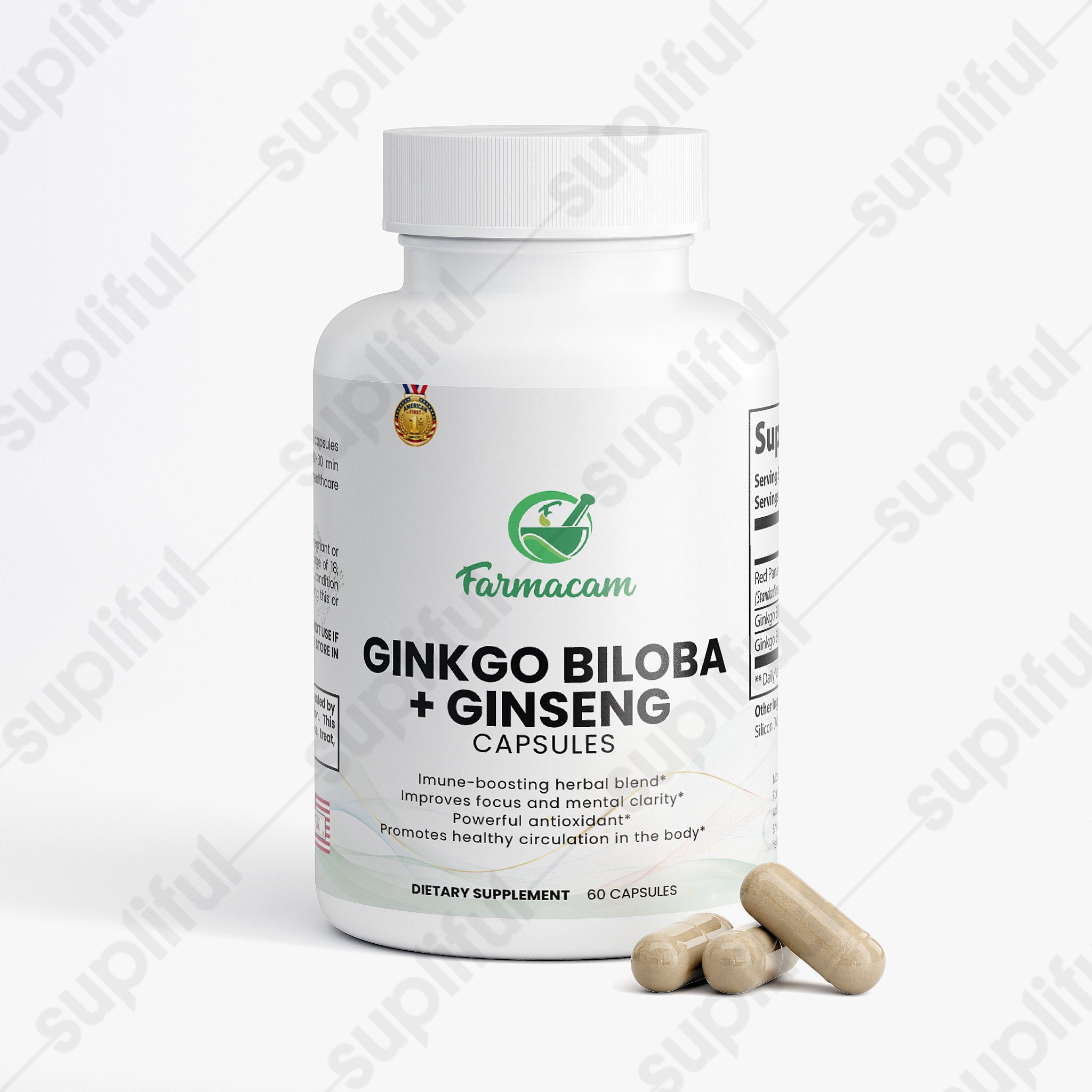 Ginkgo Biloba + Ginseng