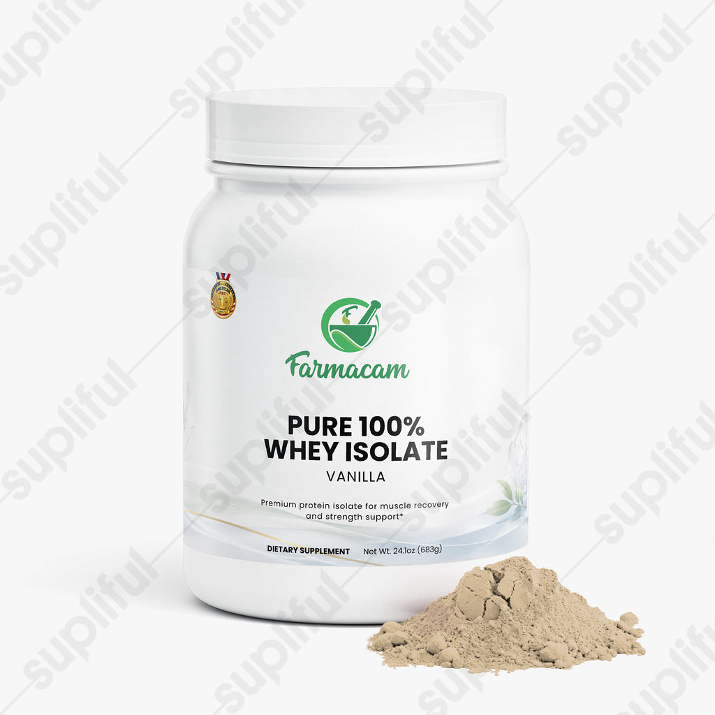 Pure 100% Whey Protein Isolate (Vanilla)