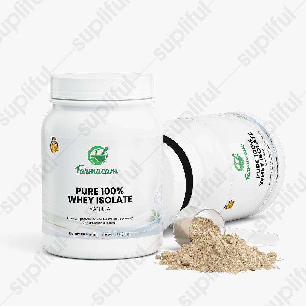Pure 100% Whey Protein Isolate (Vanilla)