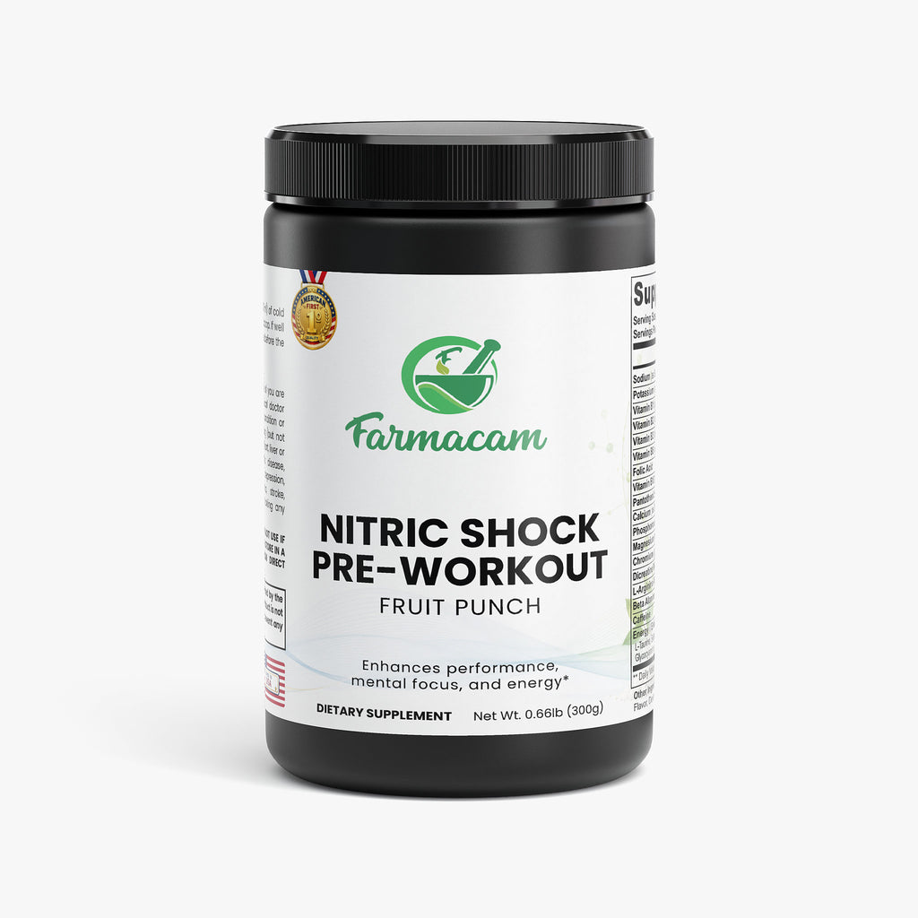Nitric Shock Pre-Workout Powder (Fruit Punch)
