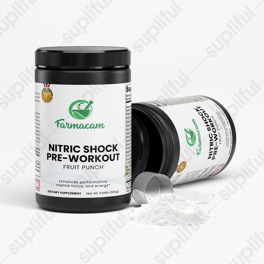 Nitric Shock Pre-Workout Powder (Fruit Punch)