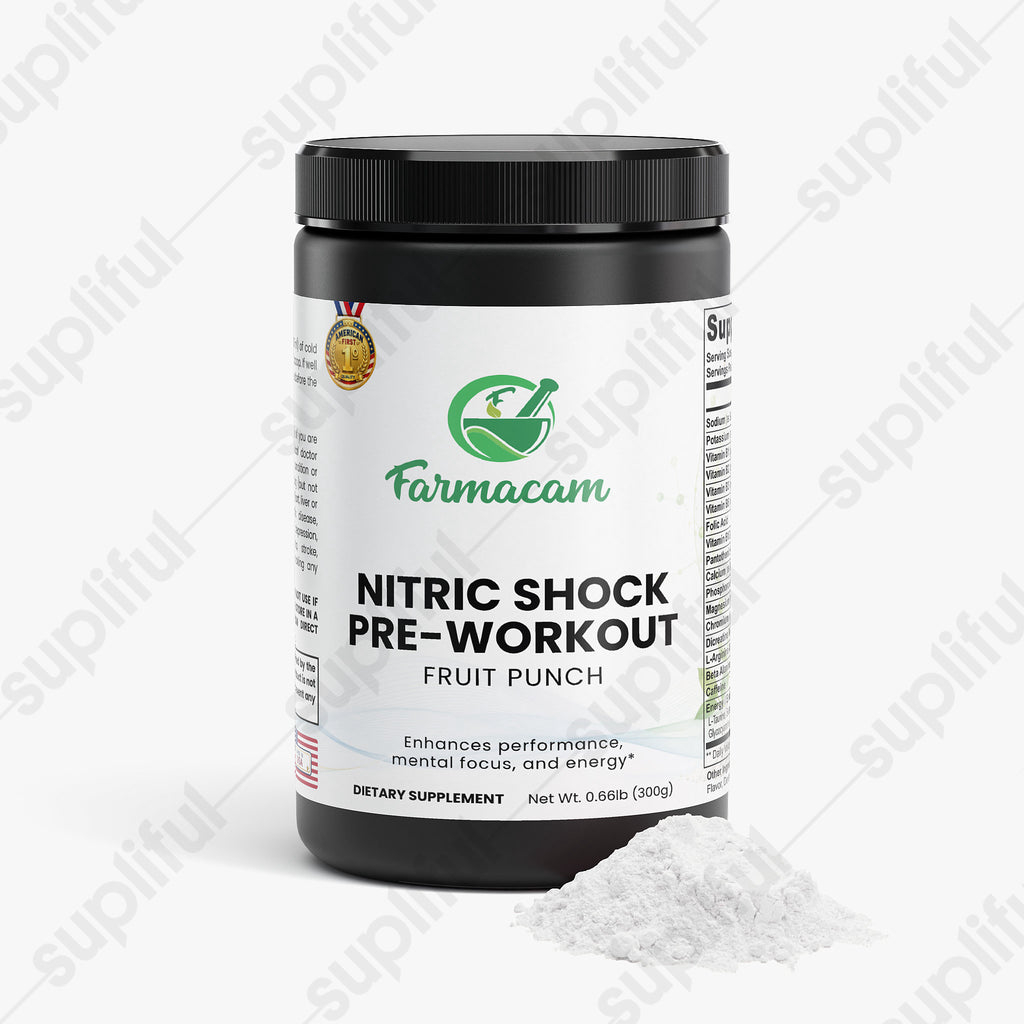 Nitric Shock Pre-Workout Powder (Fruit Punch)