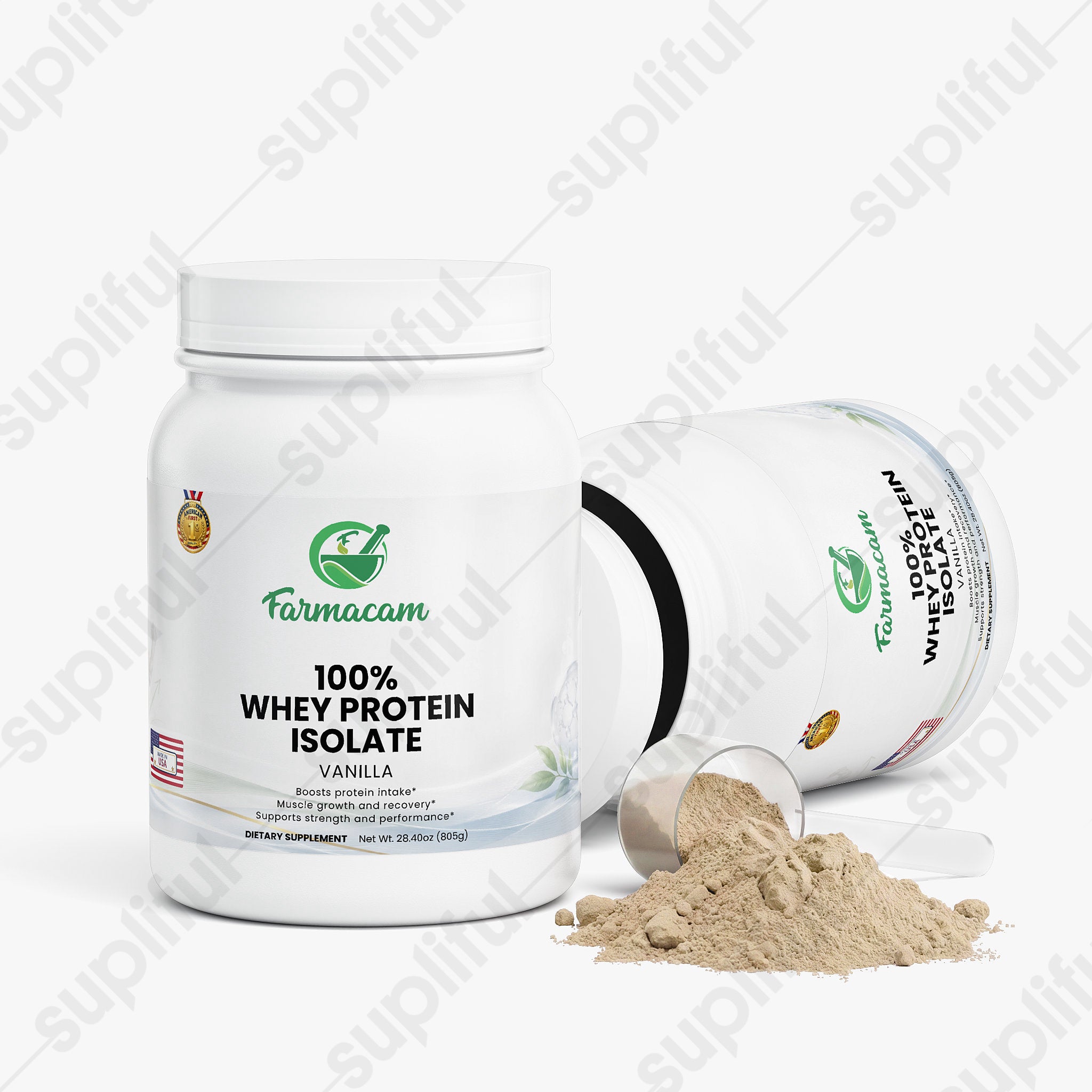100% Whey Protein Isolate (Vanilla)
