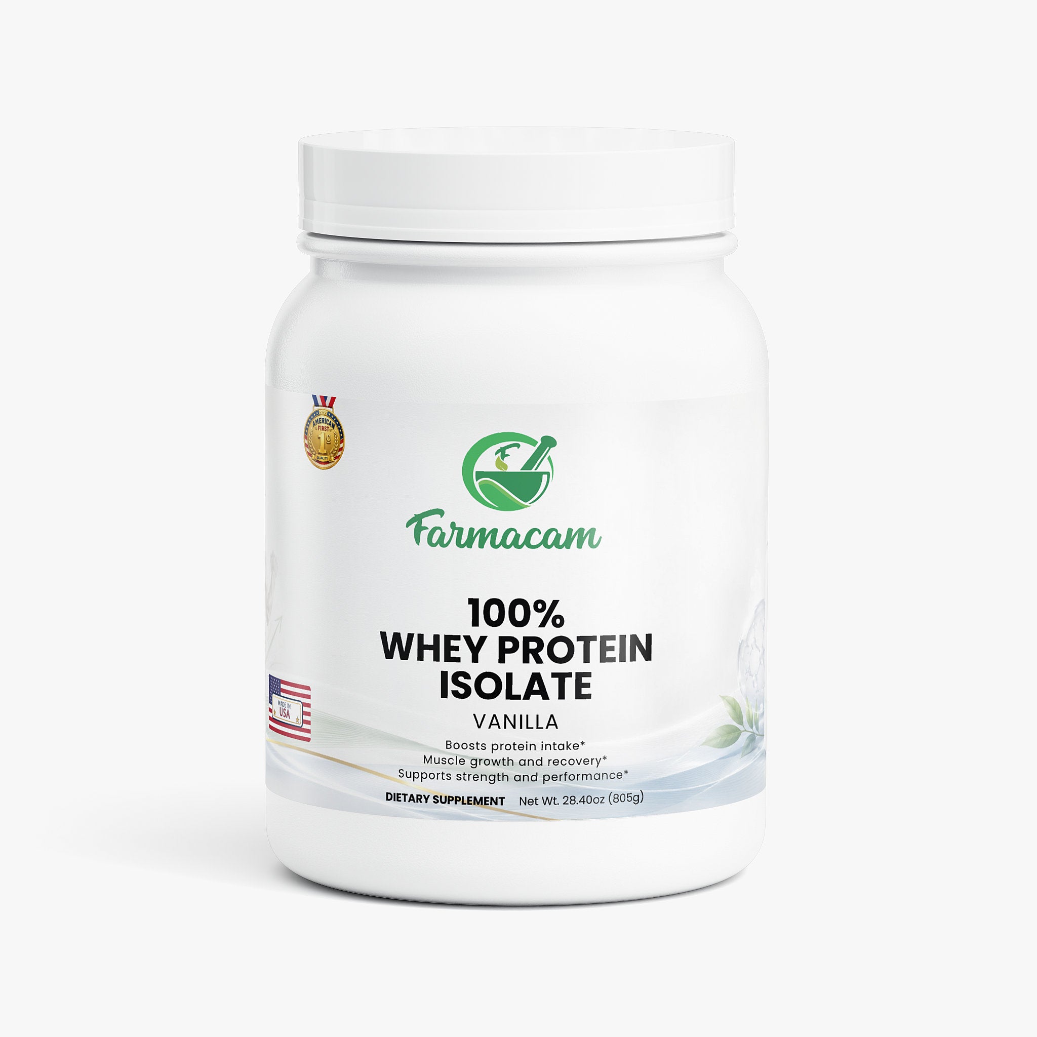 100% Whey Protein Isolate (Vanilla)