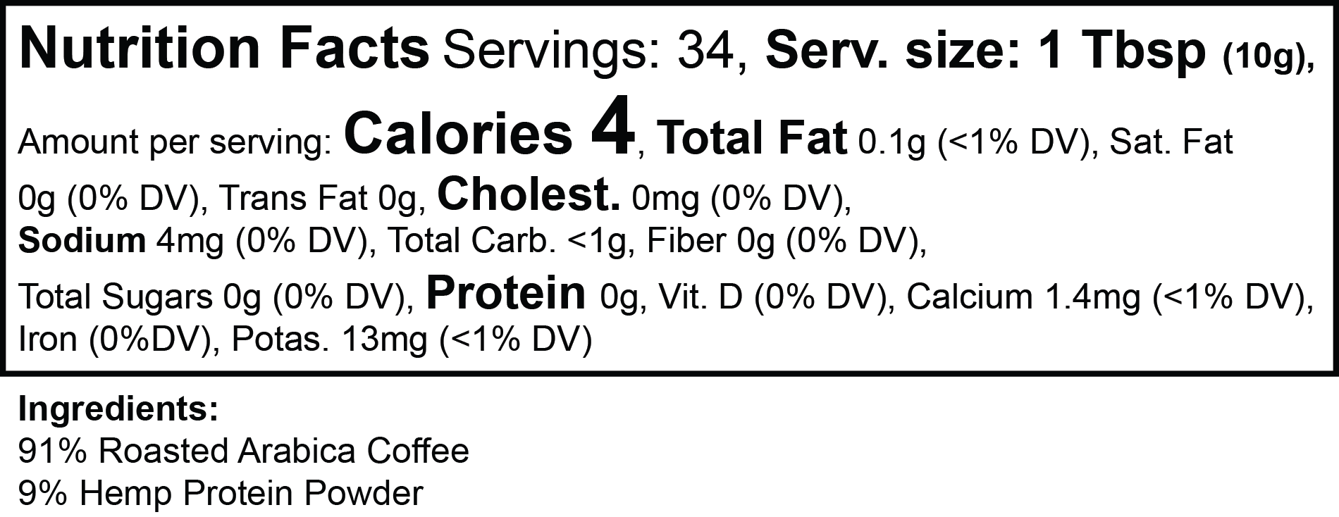 Hemp Harvest Coffee (Medium Roast) - MIGHTY COFFEE