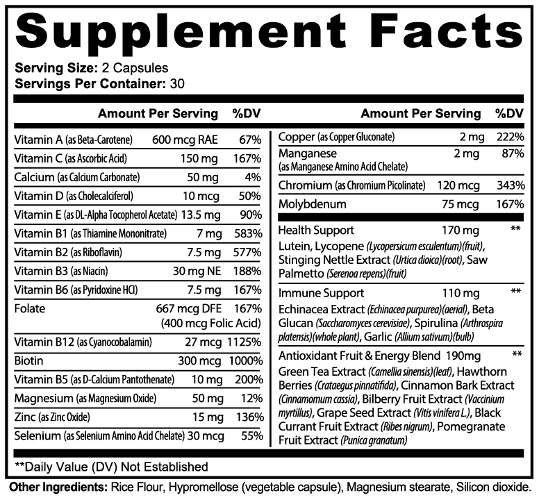 Daily Complete Multivitamin