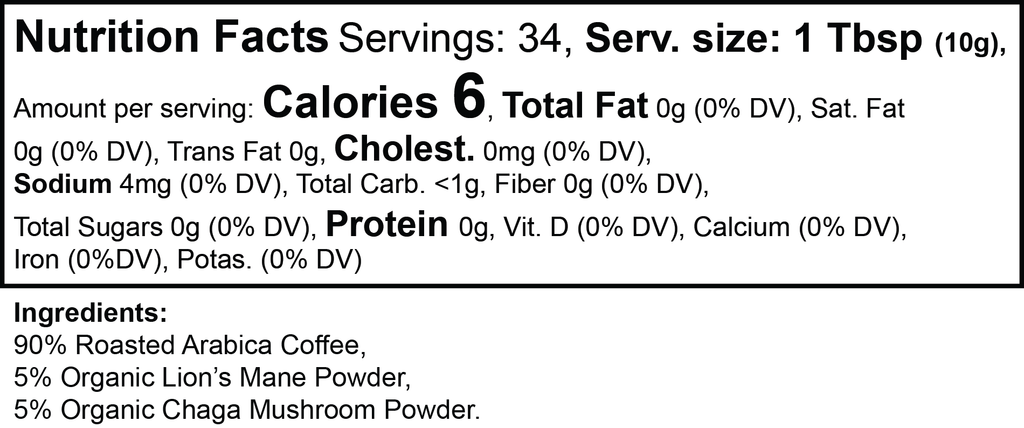 Vitality Mushroom Coffee (Medium Roast) - MIGHTY COFFEE
